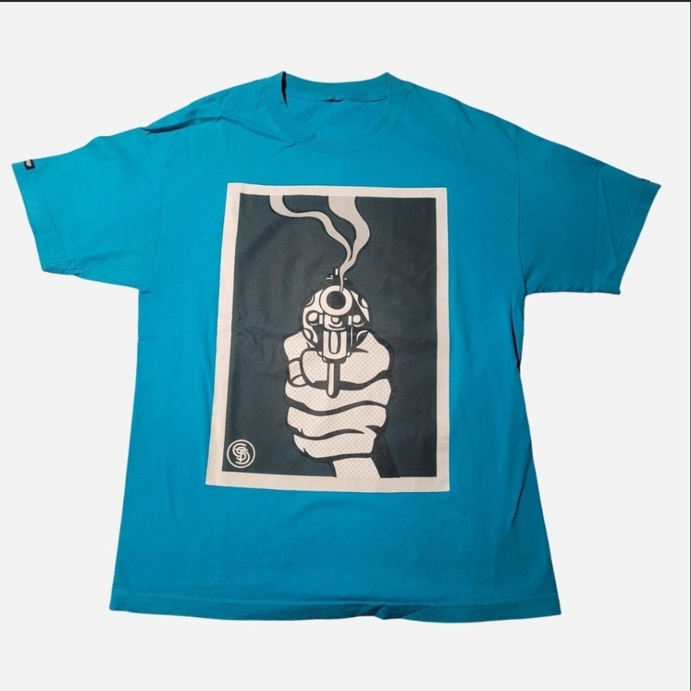 Crooks and Castle Cant Stop The Crooks Smoking Gun T-shirt